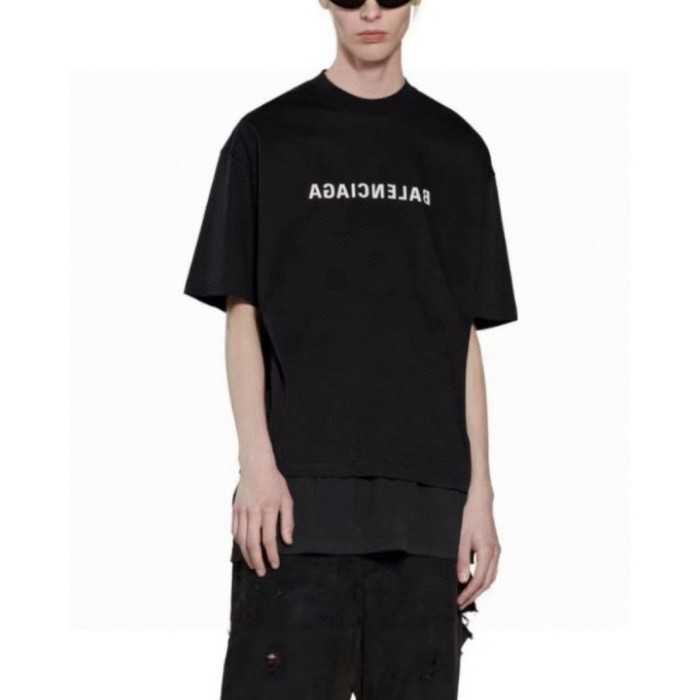 Balenciaga White Basketball Series Oversized T-shirt