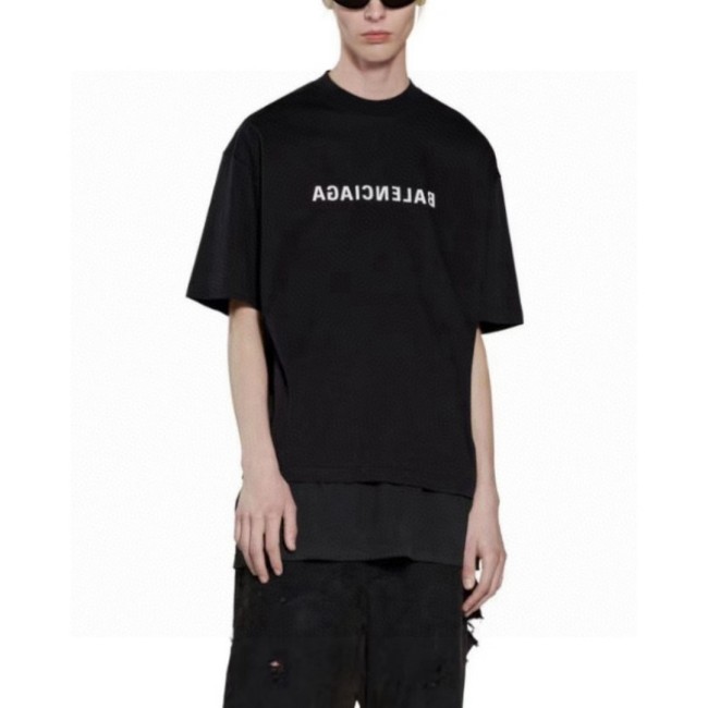 Balenciaga White Basketball Series Oversized T-shirt