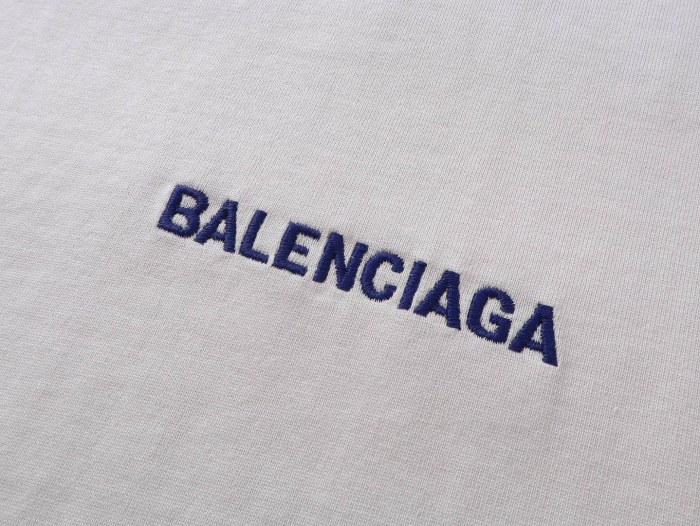 Men's Balenciaga Back Sleeveless T-shirt in Dirty