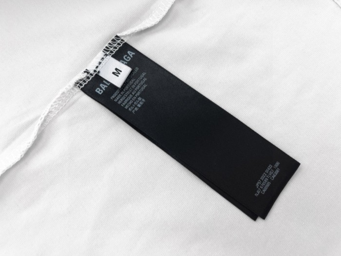 Balenciaga White Basketball Series Oversized T-shirt