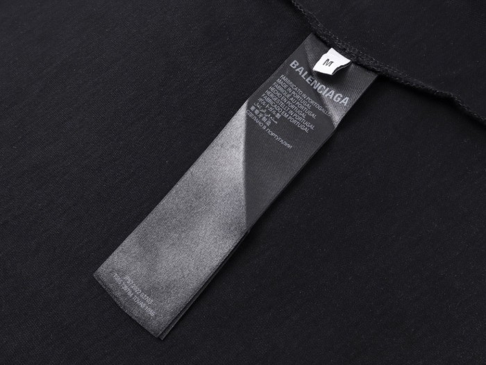 Balenciaga Men's Sponsor Logos Oversized Graphic T-Shirt