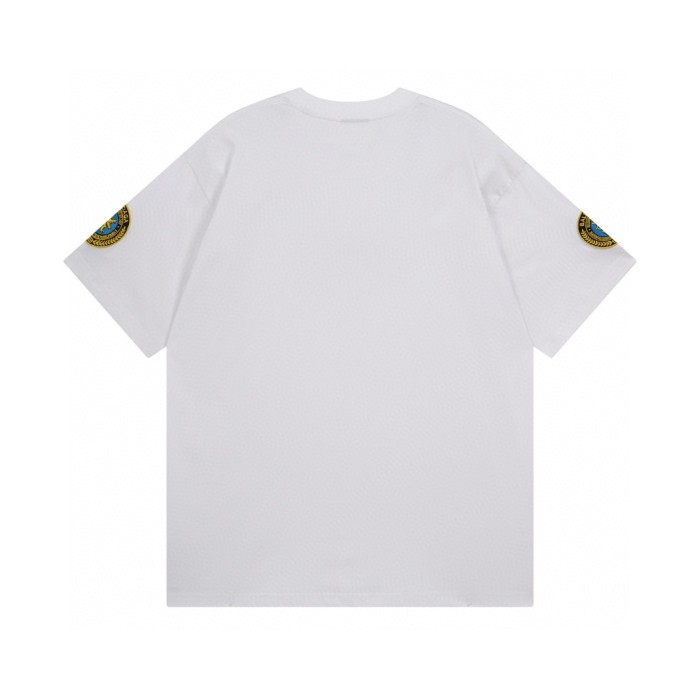 Balenciaga Men's Uniform Merch Oversized T-shirt in Black Faded