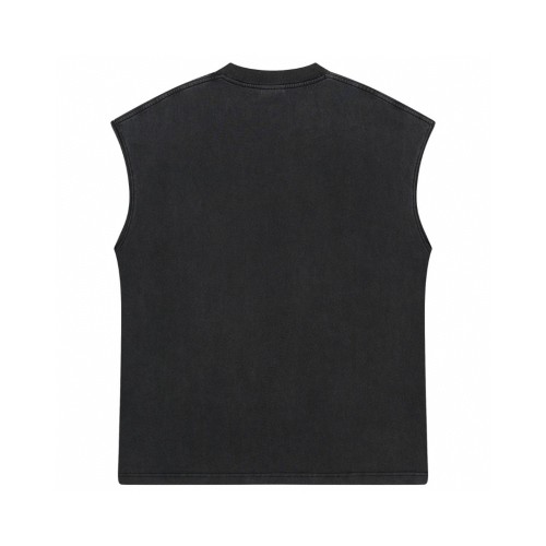 Balenciaga Men's City Of Angels Sleeveless T-shirt in Black Faded