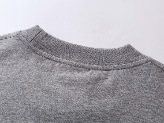 Balenciaga Ceo Team Logo Boxy T-shirt in Heather Grey