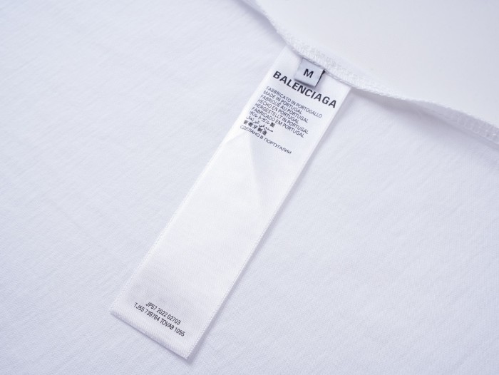 Balenciaga Airport Tag T-Shirt Medium Fit for Men