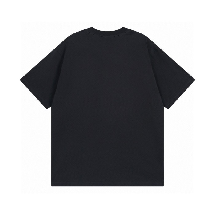 Balenciaga T-SHIRT SAINT GERMAIN FIT SMALL EN BLEU FONCÉ