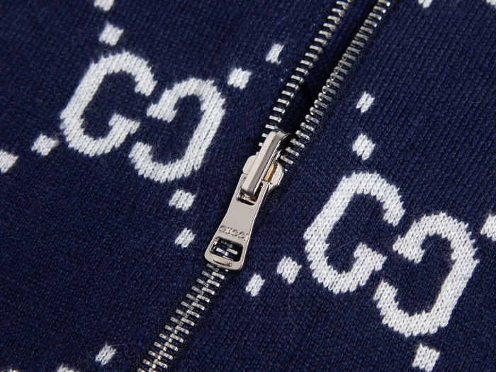 Gucci Monogram Reversible Sweatshirt Navy
