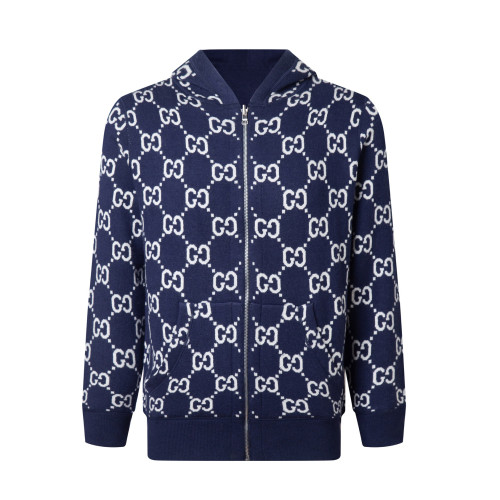 Gucci Monogram Reversible Sweatshirt Navy