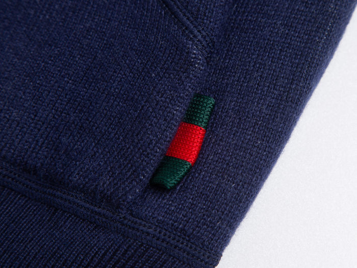 Gucci Monogram Reversible Sweatshirt Navy