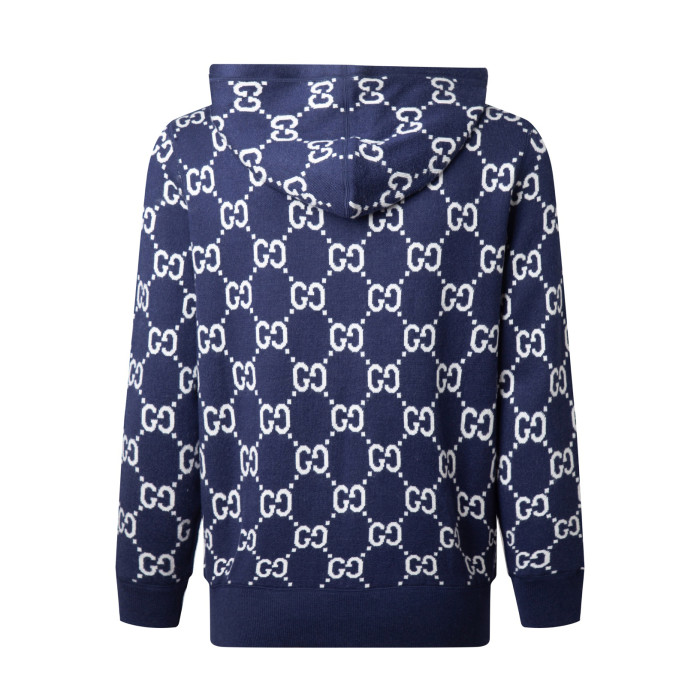 Gucci Monogram Reversible Sweatshirt Navy