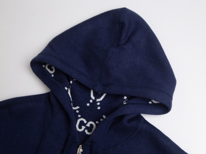 Gucci Monogram Reversible Sweatshirt Navy