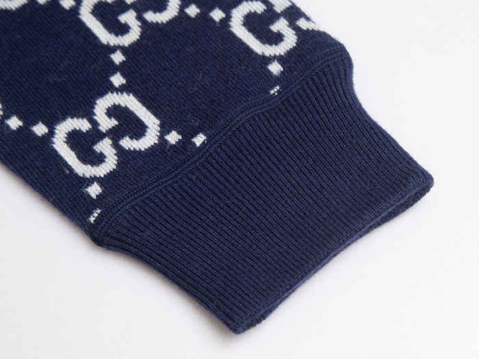 Gucci Monogram Reversible Sweatshirt Navy