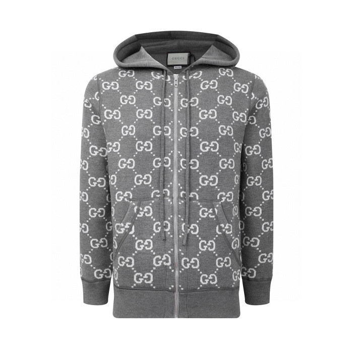 Gucci Monogram Reversible Sweatshirt Grey