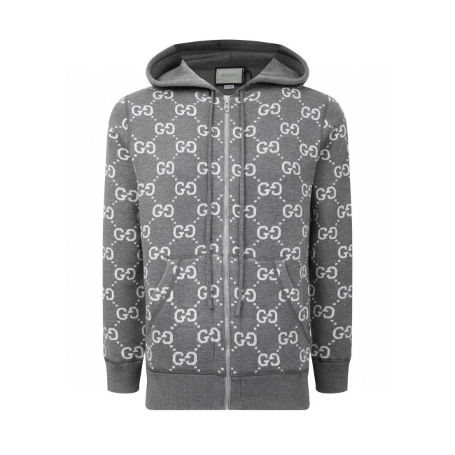 Gucci Monogram Reversible Sweatshirt Grey