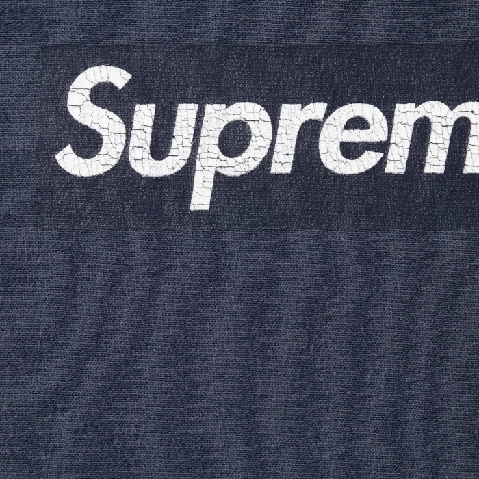 Supreme 25SS Washed Box Logo Crewneck