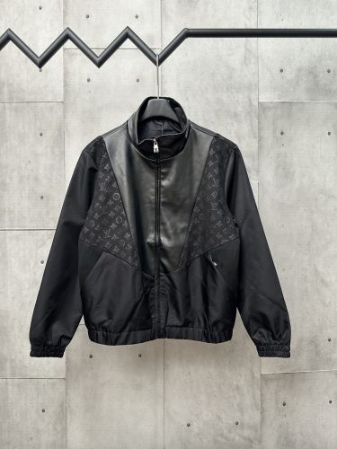 Louis Vuitton Leather Mix Track Top - Men
