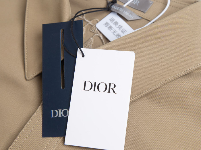 Christian Dior Couture Lily of the Valley Shirt Beige Cotton