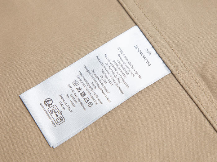 Christian Dior Couture Lily of the Valley Shirt Beige Cotton