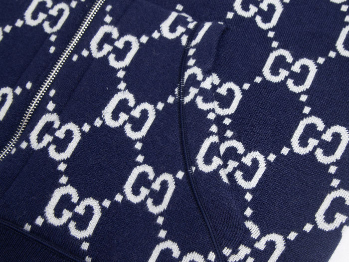 Gucci Monogram Reversible Sweatshirt Navy