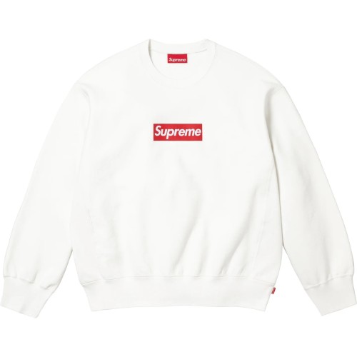 Supreme 25SS Washed Box Logo Crewneck