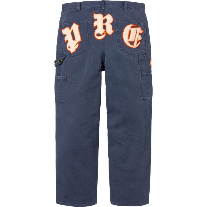 Supreme Old English Canvas Double Knee Painter Pant