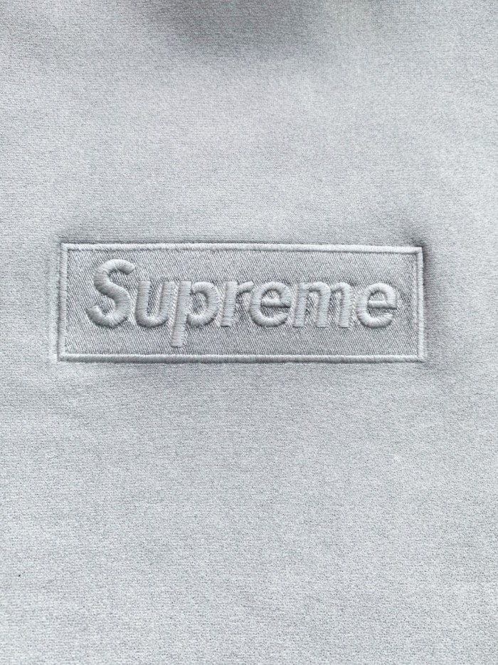 Supreme MM6 Foil Box Logo Hooded Sweatshirt