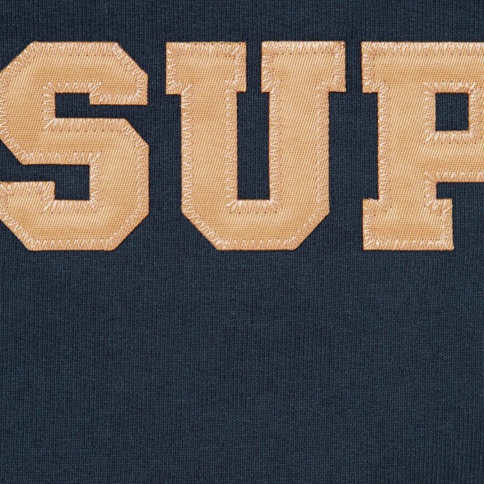 Supreme Collegiate Appliqué Zip Up Hooded Sweatshirt