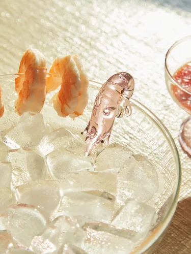 Shrimp cocktail glass or tray
