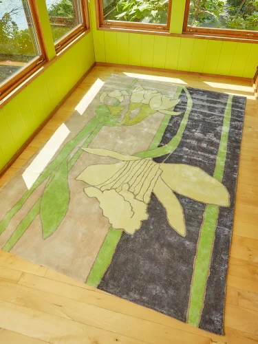 Disappearing water lily carpet