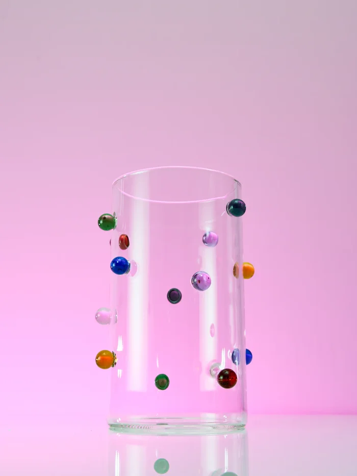 Dot pattern vase