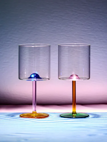 Luna's wine glass