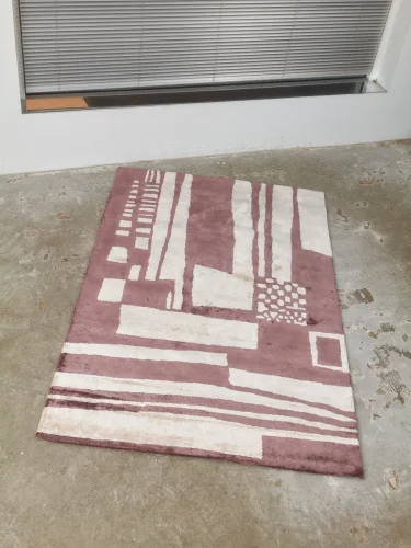 Battenberg carpet-chocolate vanilla color