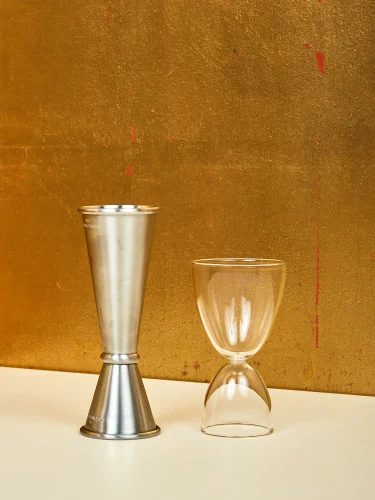 Set of cocktail glasses