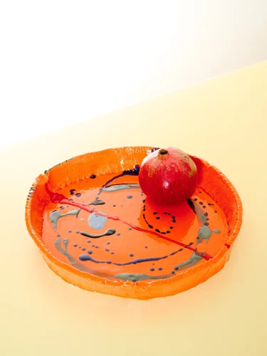 Ceramic plate