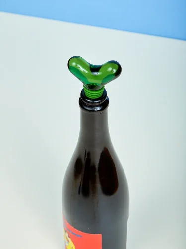 Hobnob bottle stopper