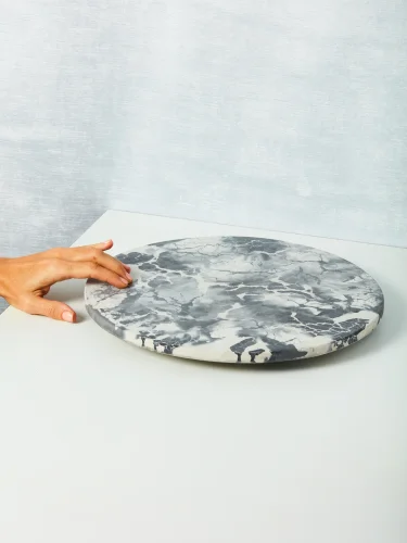 Lazy person plate