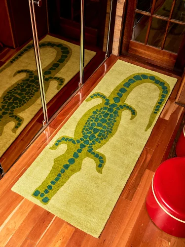 Crocodile parkour mat
