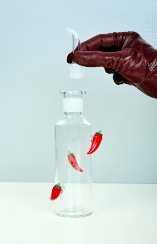 Chili oil bottle