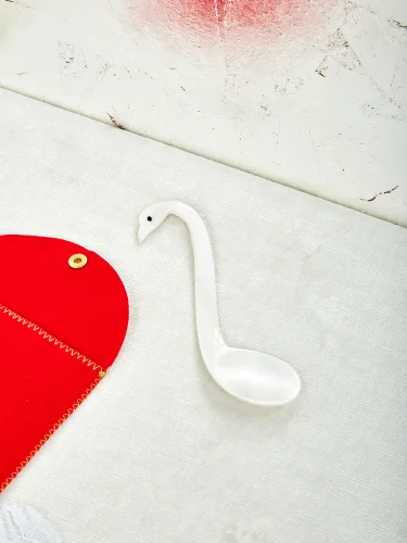 Swan spoon