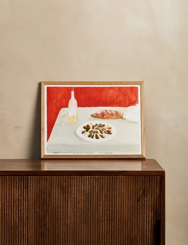 Print of Marina Garcia Fernandez's  Bodegon Con Mejillones