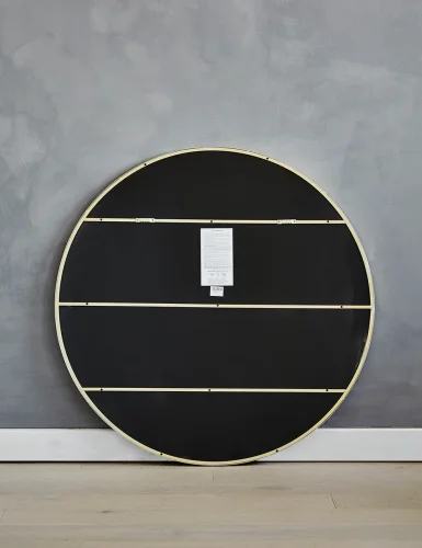 Smallest round mirror - Champagne color