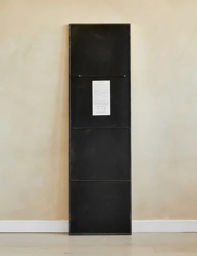 Rectangular floor mirror - Champagne color