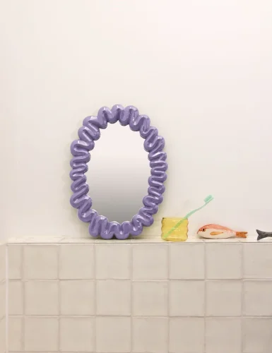 Violet wave mirror
