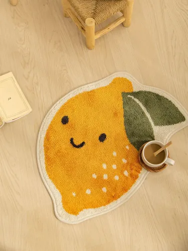 Sweet yellow soft mat
