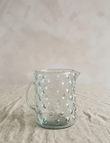 Glass water dropper pot