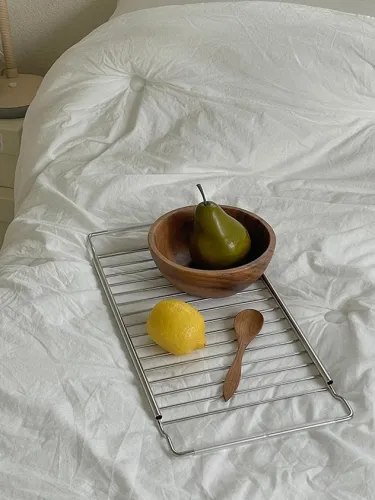 304 stainless steel adjustable mobile dish rack