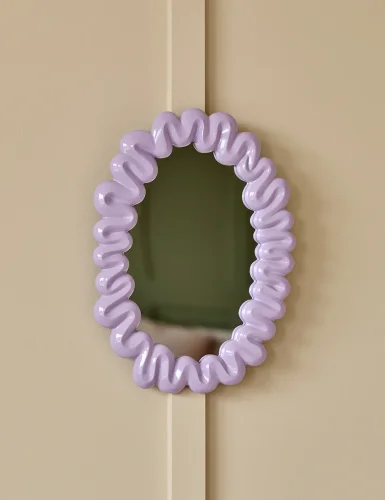 Violet wave mirror