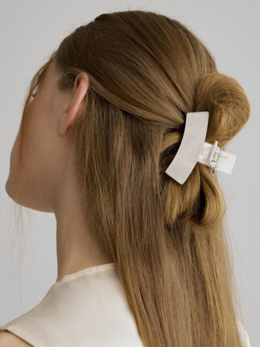 Slim Metal Square Hair Clip