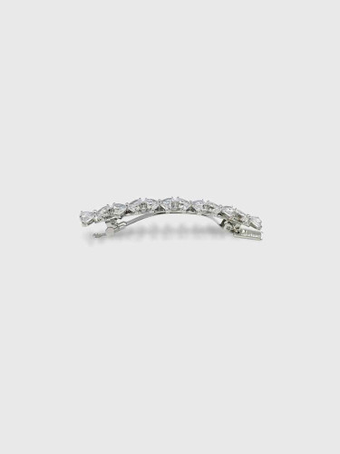 Cubic Ribbon Hair Clip