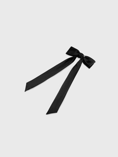 Long Ribbon Barrette Hair Clip